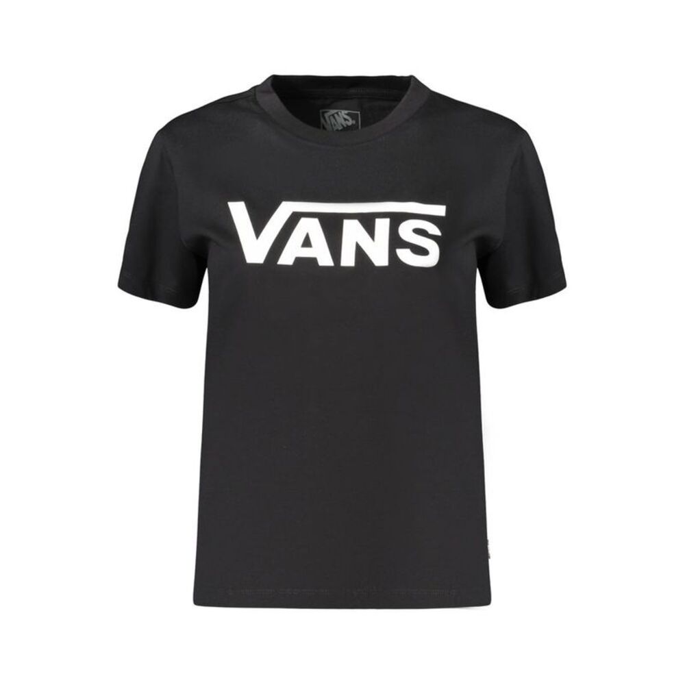 Vans Black Cotton Women's Women's T-Shirt
